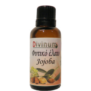 Bottle containing 30ml jojoba oil by divinum