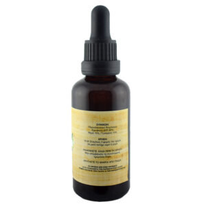 Echinacea tincture Green by paramedica 50ml in a vial with a label in the color of wood on the back
