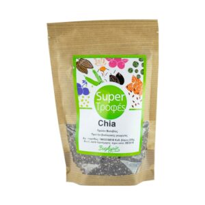Organic chia seeds in a doypack 200gr
