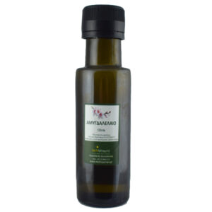 External almond oil Melimpampa 100ml in a glass bottle