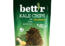 Τσιπς Λαχανίδας (kale chips) με μουστάρδα βιολογικά χ/γλ Bettr 30gr σε πράσινη συσκευασία