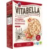 Μαξιλαράκια με γέμιση φράουλας vegan βιολογικα χ/γλ 300gr VitaBella σε κουτί με άσπρο και κόκκινο χρώμα