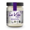 Επάλειμμα λευκής κρέμας καρύδας vegan la vida σε διάφανο βαζάκι 270gr