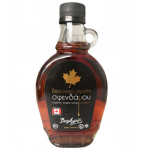 Organic maple syrup grade c Bioagros 250ml