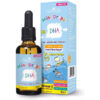 DHA (Ωμέγα-3 λιπαρά) για βρέφη & παιδιά (3μην - 5χρ) mini drops Natures Aid 50ml σε γαλάζια συσκευασία