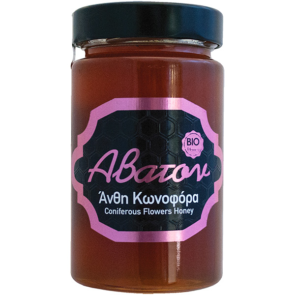 Μέλι κωνοφόρων ανθέων βιολογικό Άβατον 400gr
