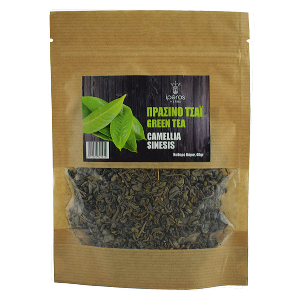 Πράσινο τσάι (Camellia sinencis) Iperos Herbs 40gr