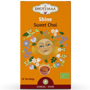 Τσάι Balance Your Day "Shine" μάραθος & γλυκόριζα BIO Shoti Maa 16 φακελάκια 32gr σε πορτοκαλί συσκευασία