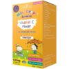 Βιταμίνη C σκόνη για παιδιά (3μην-6ετών) Mini Drops Sprinkles Natures Aid 90gr σε πορτοκαλί συσκευασία