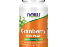 Κράνμπερυ Cranberry (Proanthocyanides + UVA URSI) Now 90 Φυτικές Κάψουλες για Ουροποιητικό σε άσπρο μπουκαλάκι με πορτοκαλί ετικέτα