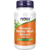 Τσουκνίδα εκχύλισμα Nettle Root Extract 250mg Now 90 Φυτικές Κάψουλες για Αλλεργίες σε λευκό μπουκαλάκι με πορτοκαλί ετικέτα