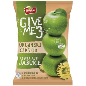 Πράσινα Ξινά Μήλα Αποξηραμένα Bio Give Me 3 40gr