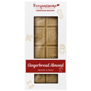 Σοκολάτα με αμύγδαλα και μπαχαρικά από gingerbread bio benjamissimo 60gr