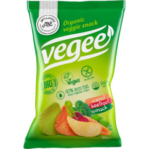 Vegan Τσιπς Λαχανικών με Αλάτι στο Φούρνο Bio McLloyd's 85g σε πράσινο σακουλάκι